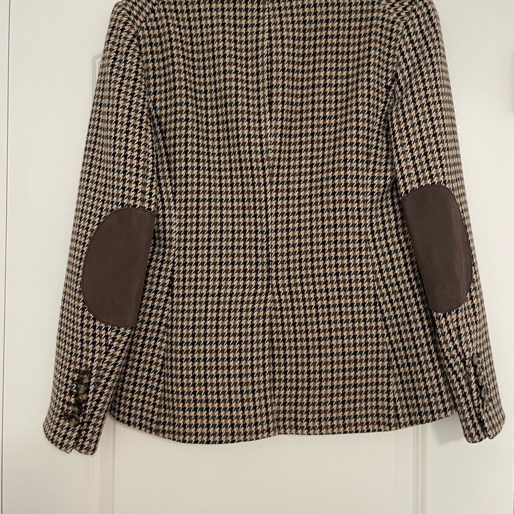 Veronica Beard Brown Houndstooth Blazer - Picture 8 of 8